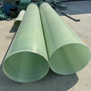 FRP Cable Protection Pipe Communication Engineering Cable Protection Weather Resistant Custom Spec Pipe