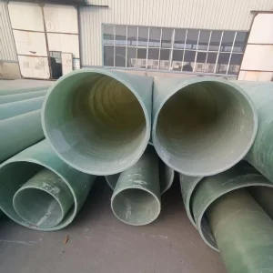 FRP Desulfurization Pipe GRP Pressure Pipe for Industrial Corrosive Fluid Transport