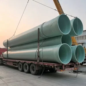 FRP Pipe High Strength GRP Pipe for Ventilation Drainage and Cable Laying