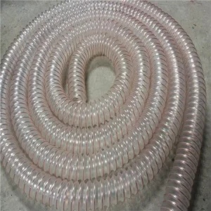 FSL PU Flexible PU Suction Hose 100mm X 10m ISO Standard for Woodworking Industry
