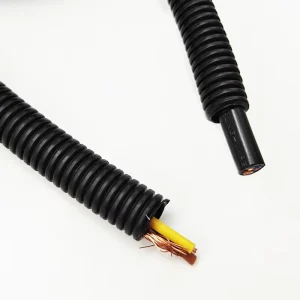 FYX HDPE 25 Electric Cable Harness Protection Hot Corrugated HDPE Flexible Plastic Pipe
