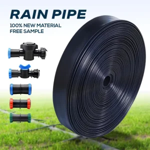 Factory Agriculture Drip Irrigation 50mm Micro Rain Pipe Irrigation System Rain Hose Tape Laser Spray Irrigation