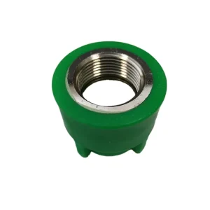 Factory Bacteriostatic Water Supply Pipe Green Color Male Thread Socket Brass Fittings PPR