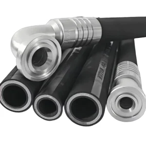 Factory Custom 3/8” 3/4” 1” High Pressure Flex Spiral Steel Hydraulic Hose Wrap Assembly Flexible Hydraulic Rubber Oil Hose