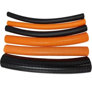 Factory Custom Flexible PP Corrugated Conduit UV Resistant Electrical Wire Protection Tube 16mm Wiring Harness