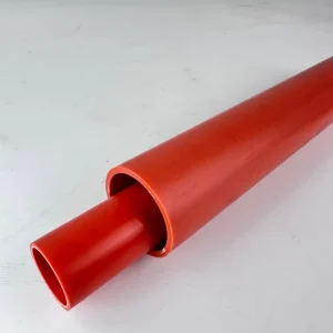 Factory Customized GB Standard CPVC Electrical Conduit Pipe PVC C Plastic Tube Orange Color High Flexibility