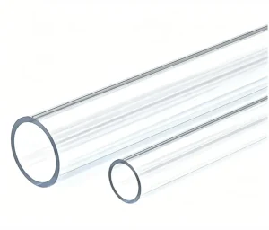Factory Customized Transparent PVC Water Pipe 15-110mm Hard Pipe Multi Purpose Welding Connection Warranty