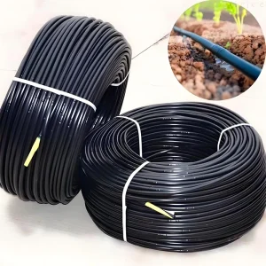 Factory Cylindrical Drip Line Tube Drip Irrigation Pipe 16mm Drip Hose With Column Round Dripper Farm Irrigation System