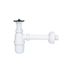 Factory Direct Customizable PP Kitchen Basin Sink Drain Chrome Plated ABS Top Anti Odor Bottle Trap Modern Design Warranty