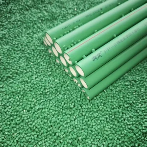 Factory Direct Green PPR Water Pipe Polypropylene Plastic Tube PN25