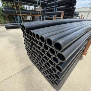 Factory Direct HDPE PE100 Water Pipe PN6 PN10 PN16 Pressure Black Plastic Water Tube For Underground Potable Water Delivery