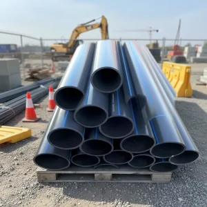 Factory Direct High Pressure Flexible Durable HDPE Pe100 Square Pipe Anti-Corrosion Public Utility Piping CE