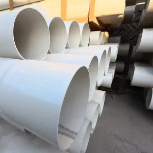 Factory Direct PVC U Construction Drainage Pipe 110mm 160mm 200mm UPVC Plastic Tube for Building Wastewater Sewage Drainage