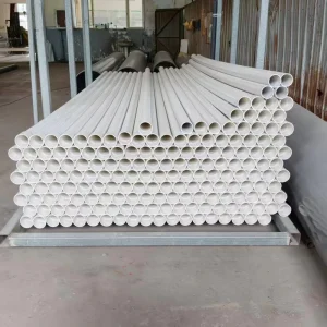 Factory Direct Price Water Supply Farmland Irrigation Plastic Pipe 90mm PVC-U White Pipe