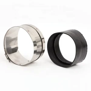 Factory Direct Sale Custom Size Large Diameter A Type No hub Couplings with Rubber Gasket