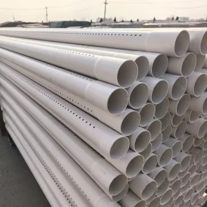 Factory Direct Sales Customization White Plastic PVC-U Pipes Wastewater Treatment Uses Pipelines