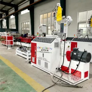 Factory Direct Sales PP PE PVC Electrical Conduit Extrusion Production Line Single Wall Cable Protective Corrugated Pipe Plant