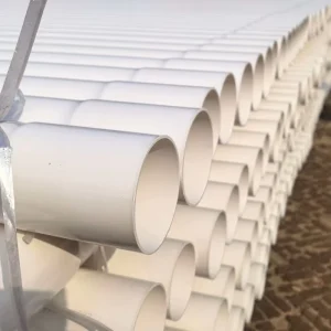 Factory Direct Sales Safe Light Weight PVC Plastic Pipe Low Resistance PVC Water Supply Drainage Pipe