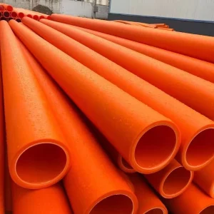 Factory Direct Sales of MPP Solid Wall Power Conduit for High voltage Power Transmission and Protection