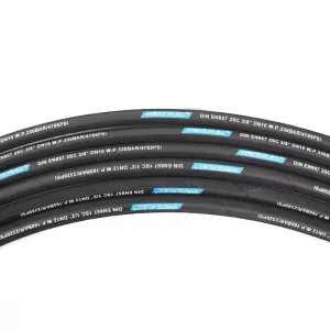 Factory Direct Supply High Pressure Hydraulic Rubber Hose DIN EN 857 1SC 2SC Steel Wire Spiral Reinforced