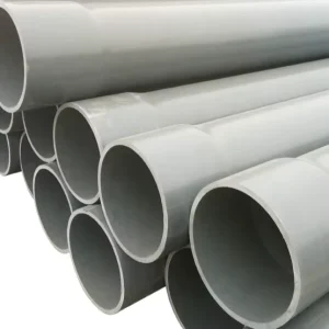 Factory Direct UPVC 6mm Thick Water Supply Pipes Fittings Durable Flexible ASTM DIN for Agricultural Irrigation Drainage