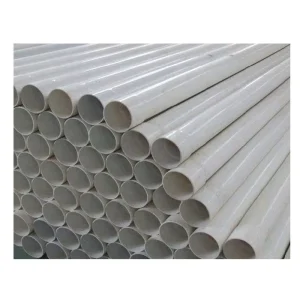 Factory Direct White Plastic PVC Pipes for Cable Protection and Drainage
