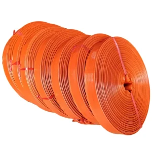 Factory Directly Sales PVC Layflat Hose Water Discharge Hose Flexible Plastic Pipes for Agricultural Irrigation