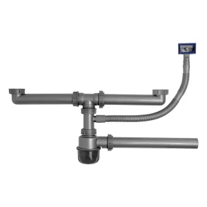 Factory Durable Hard PP Drain Pipe with Gourd Universal Kitchen Sink Drain Pipe