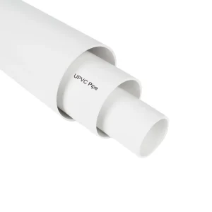 Factory Durable PVC White Plastic Tube 20-110mm UPVC Pipe with Glue Connection for Water Supply BS 4607 Standard