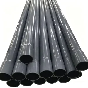 Factory Durable UPVC Pipes for Drainage Water Supply Customized Length Wide Mouth Design Anti Corrosion Eco Friendly