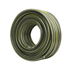 PVC Reinforced Plastic Garden Hose Anti Corrosion Durable Flexible Outdoor Anti UV 12/15mm Diameter