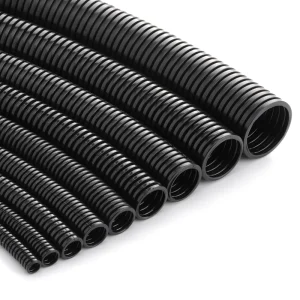 Factory Electric PP PE NYLON Corrugated Pipe Outdoor Plastic Bellows Pipe Plastic Pipe