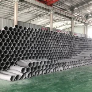 Factory Grey PVC Electrical Conduit Pipe UPVC Rigid Tube for Wire Cable Protection Wiring