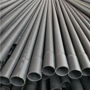 Factory Grey PVC Plumbing Pipe PVC Water Supply Tube for Irrigation & Building