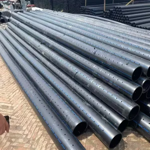 Factory HDPE Plumbing Materials 20mm 110mm Plastic Pipe HDPE Pipe