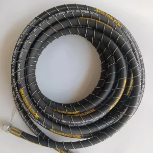 Factory High Pressure Water Hose Pipe for Car Washing Wash Machine Hose Washer Hose with Protection Spring