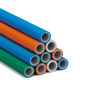 Factory ISO9001 CE Certified High Pressure Flexible PPR Aluminum Plastic Plumbing Water Pipe (White/Yellow/Red/Orange)