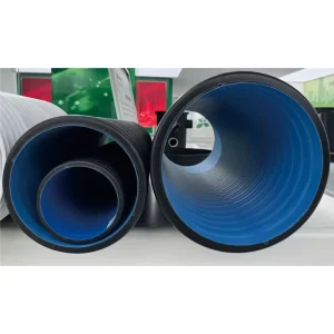 Factory Lightweight Eco Friendly Wear resistant Effortless Installation HDPE Double Wall Corrugated Pipe Storm Water