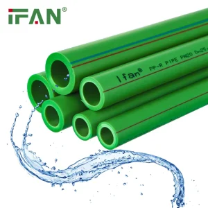 Full Size Plastic PPR Pipe Tube 20-160mm Cold Hot Water Supply Pn25 PPR Pipe