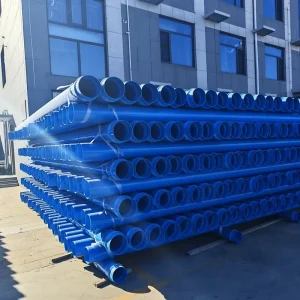 Factory Outlet Sturdy Durable PVC O Pipe Special Blue PVC O Water Supply Pipe for Water saving Irrigation