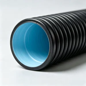 Factory PE Double Wall Corrugated Drain Pipe Large Diameter HDPE Corrugated Pipe for Underground Sewage Project