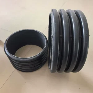 Factory PE Double Wall Corrugated Pipe Large Caliber Plastic Tube for Water Plumbing Drainage