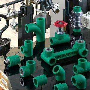 Factory PPR Water Pipe Fittings High Pressure Plumbing Supply Smooth Surface Cast Technics Available 20mm 25mm 50mm PP
