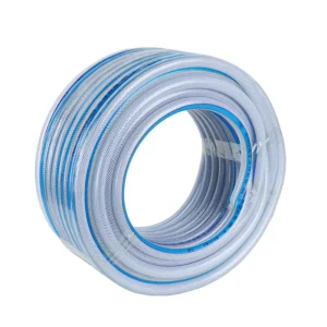 Factory PVC Fiber Reinforced Hose Transparent Flexible Plastic Water Hose Fiber Reinforced Garden Braided Hose
