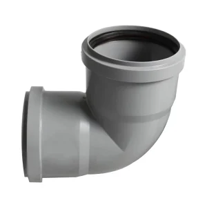 Factory PVC Pipe Fittings Connector for Drainage 90 Degree Elbow for Drain Pipe Plastic Fitting Pipe Connector DN75/75