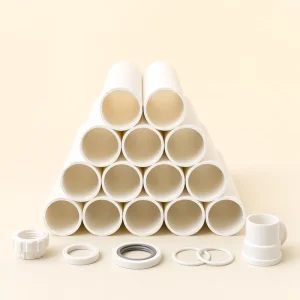 Factory PVC Pipe Multi specification UPVC Drainage Tube For Construction Site
