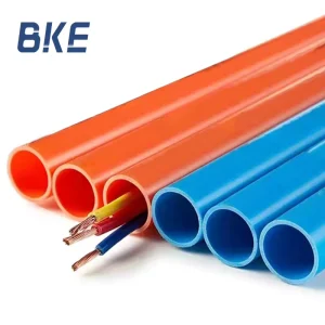 Factory PVC Plastic Cable Wire Pipe Water Supply Drainage Pipe Conduit