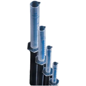 Factory Plastic PP Graduated Lab Cylinder Double Sided Scale High Temperature Resistance Chemical Use Measuring Tube