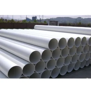 Factory Plastic Pvc Upvc Large Size Diameter 10 Inch 12inch Drain Pipe for Sewage Drainage