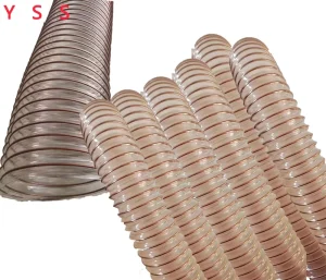 Factory Price 25mm 600mm Pu Flexible Hose Heavy Duty Wire Reinforced Vent Hose PP PVC Hose Suction PU Hose